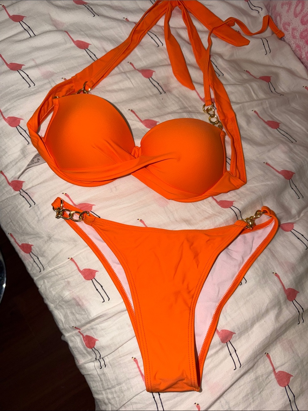 Orange Bikini Set